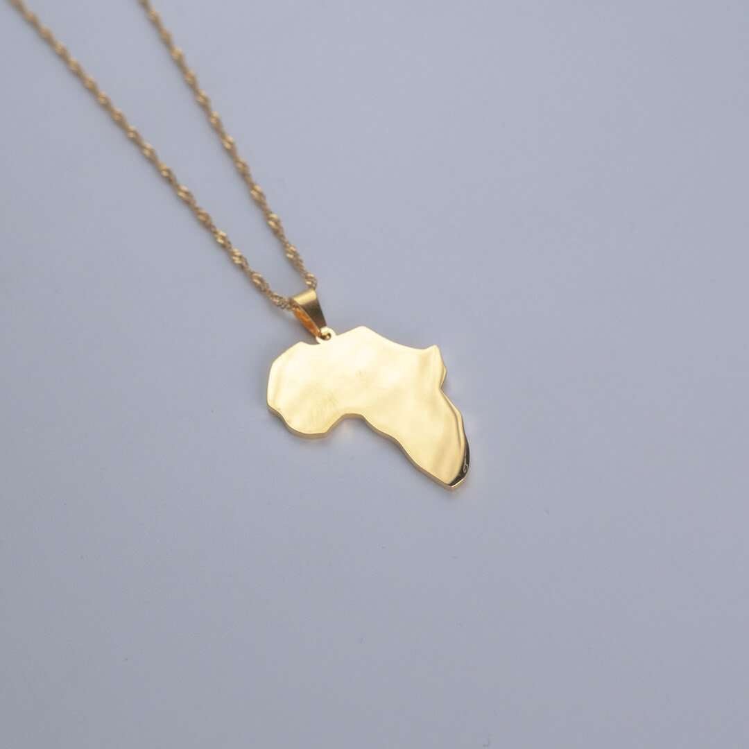 Africa Gold Filled Necklace - ISMI JEWELS