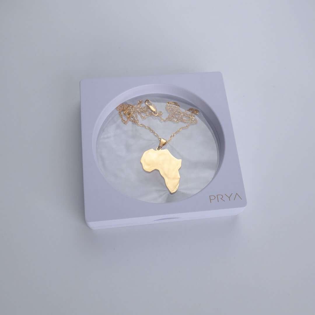 Africa Gold Filled Necklace - ISMI JEWELS