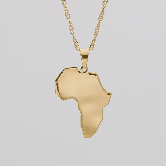 Africa Gold Filled Necklace - ISMI JEWELS