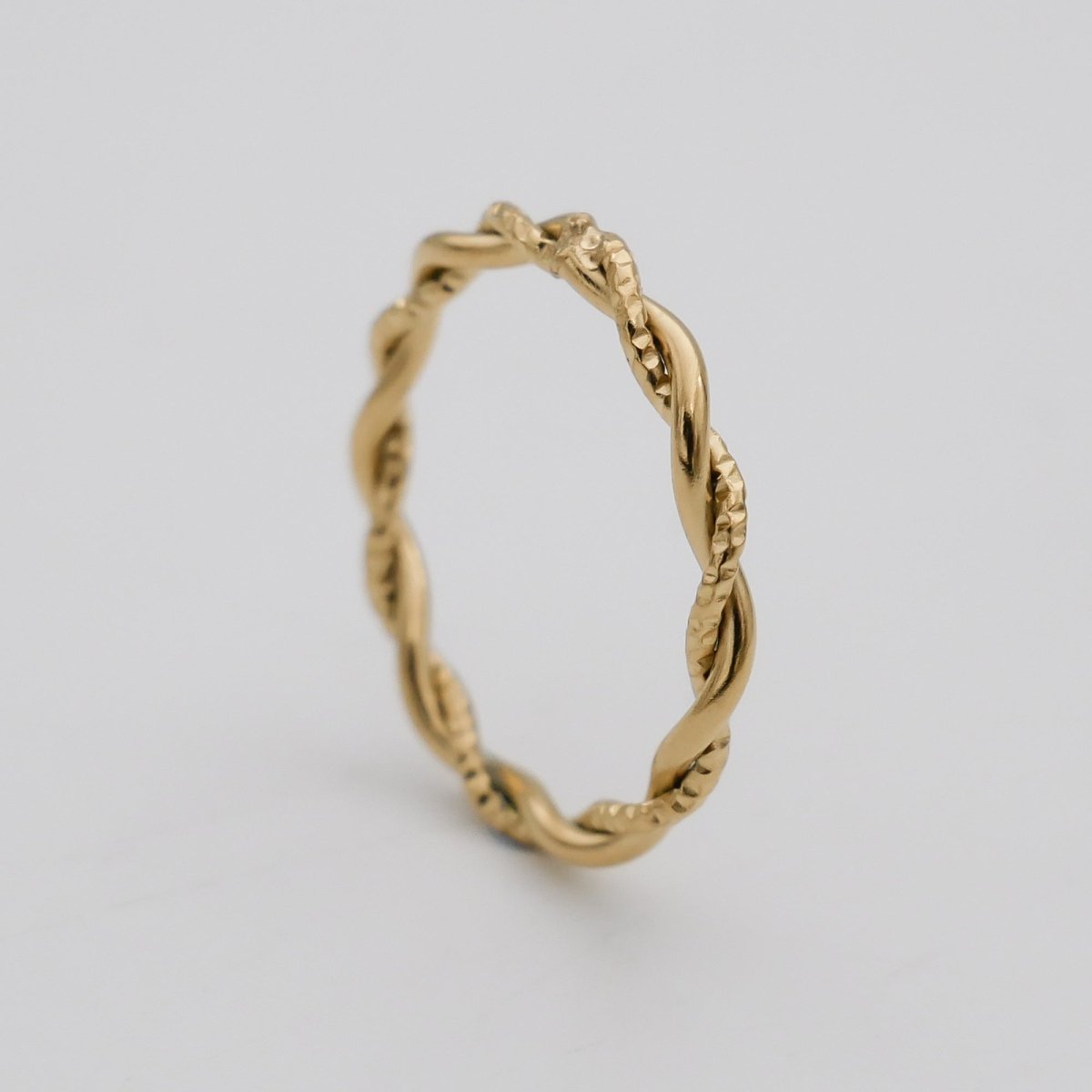 Aicha Twisted Ring - ISMI JEWELS