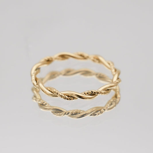 Aicha Twisted Ring - ISMI JEWELS