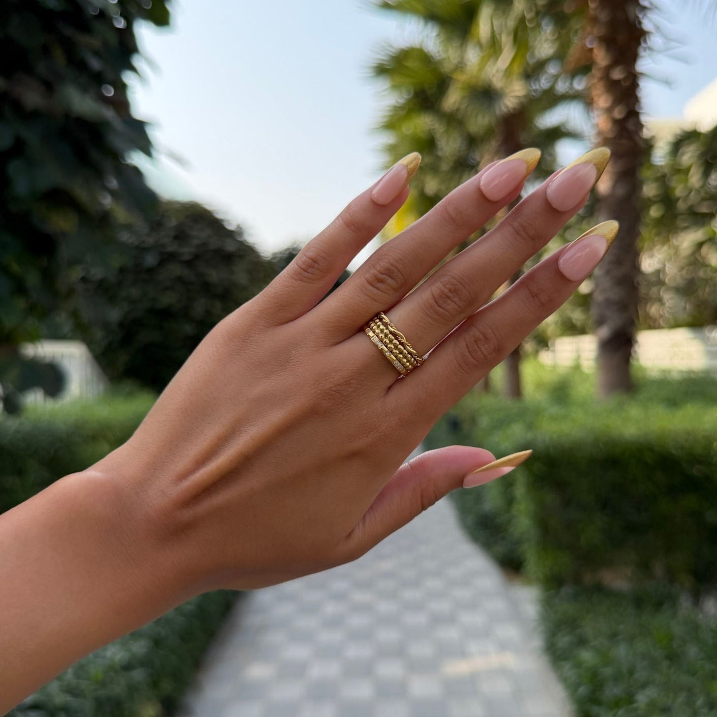 Aicha Twisted Ring