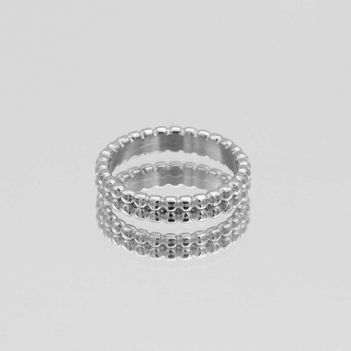 Aiza Beaded Band Ring - ISMI JEWELS