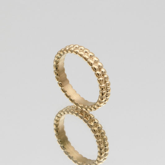 Aiza Beaded Band Ring - ISMI JEWELS