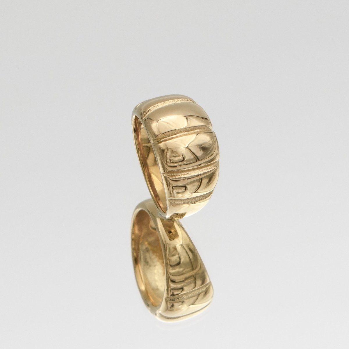 Alessia Chunky Ribbed Ring - ISMI JEWELS