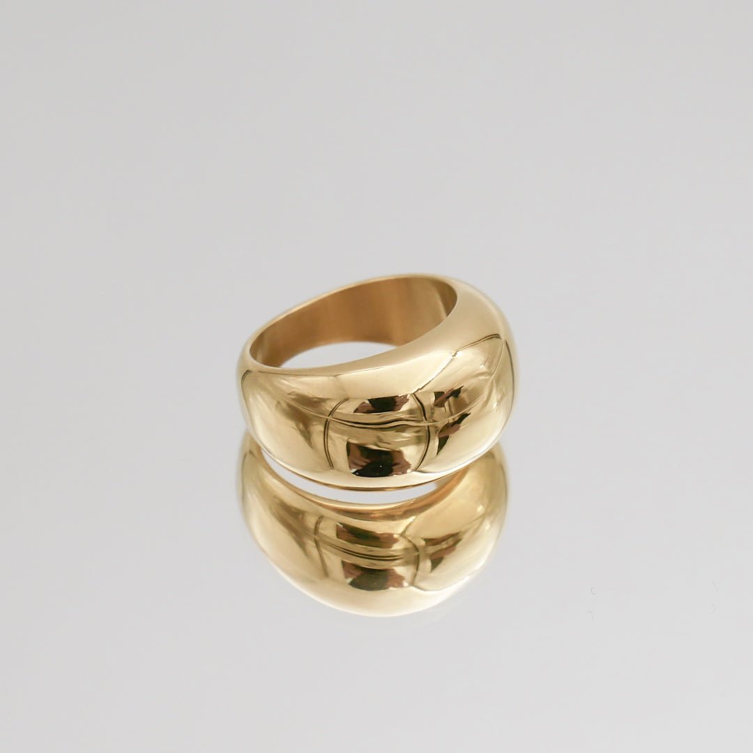 Alexa Dome Ring | Gold - ISMI JEWELS
