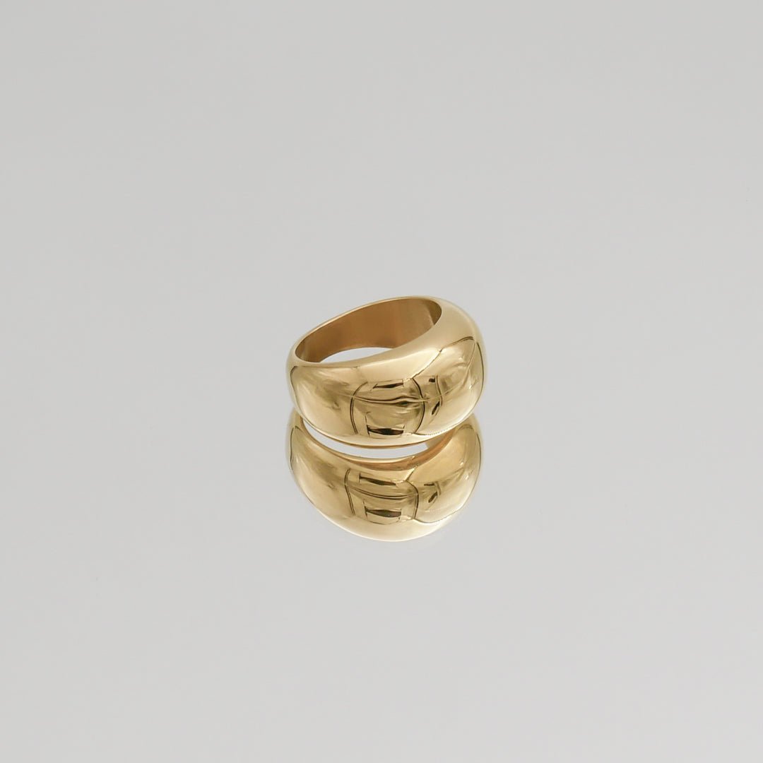 Alexa Dome Ring | Gold - ISMI JEWELS