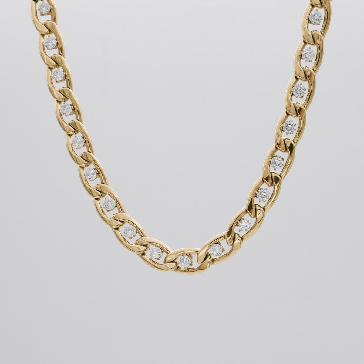 Alina CZ Chain Necklace - ISMI JEWELS
