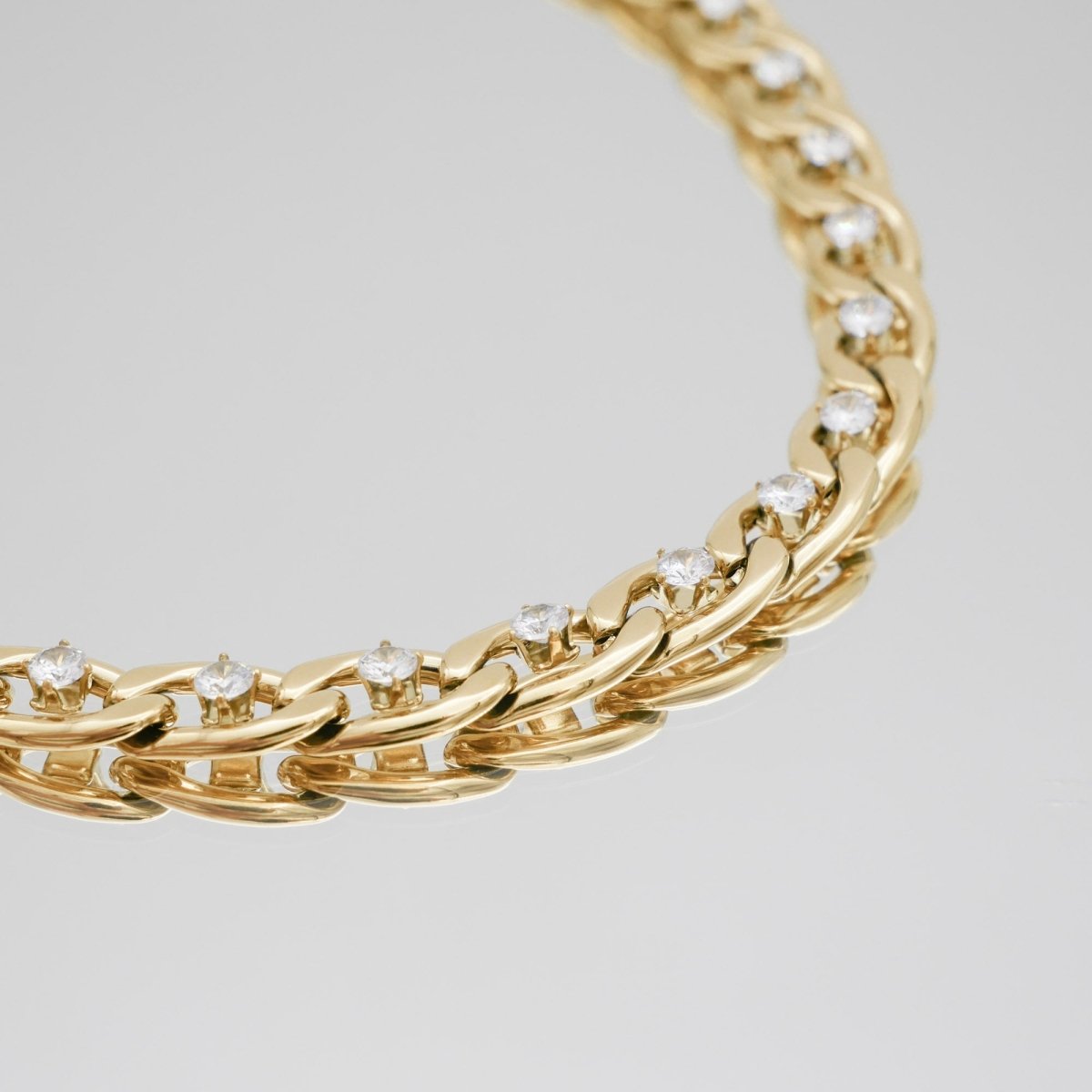 Alina CZ Chain Necklace - ISMI JEWELS