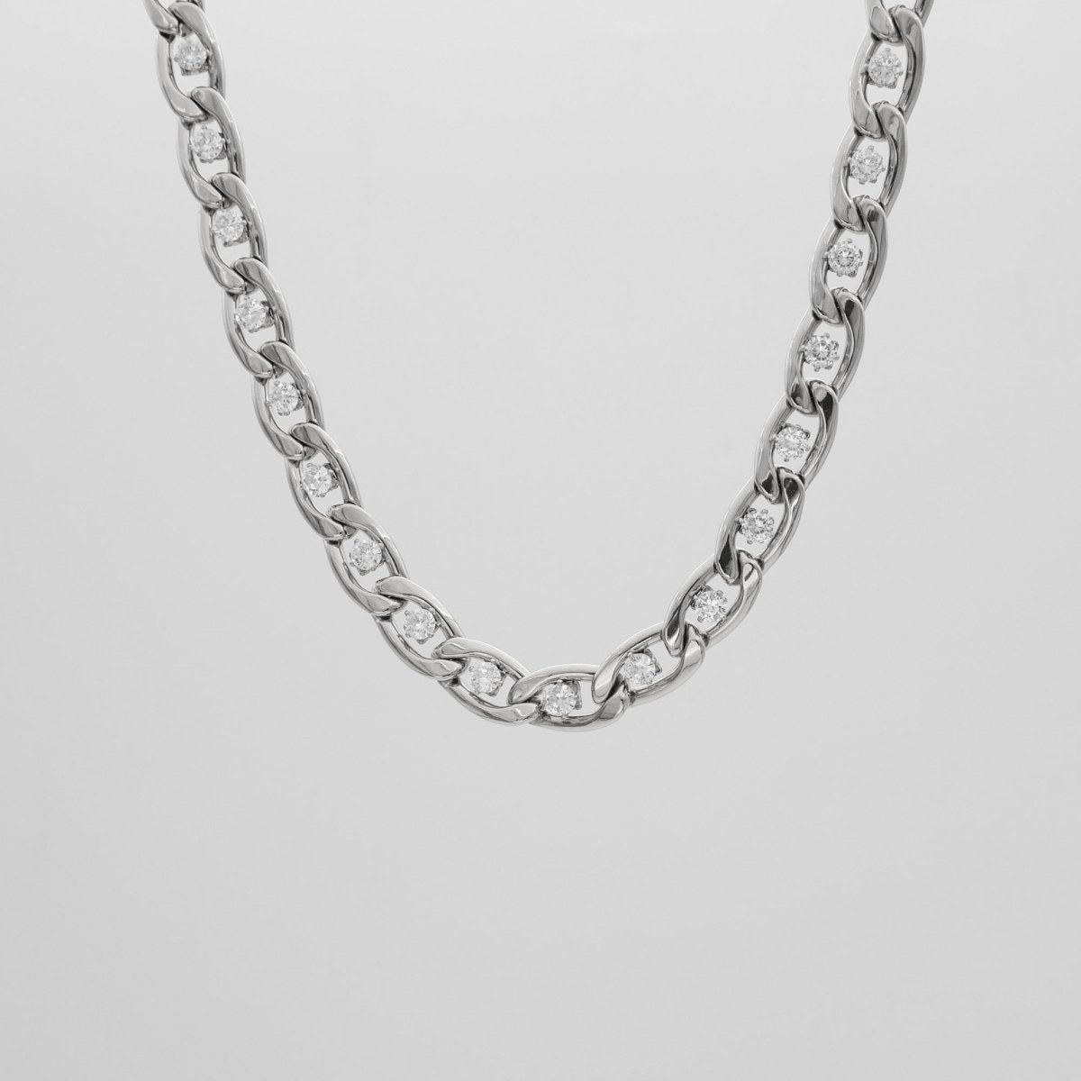 Alina CZ Chain Necklace - ISMI JEWELS