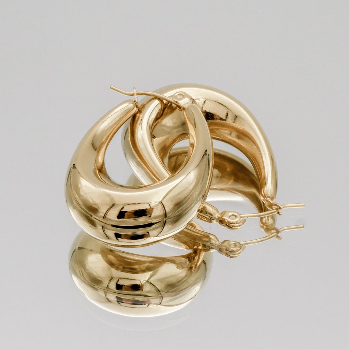 Alyssa Hoop Earrings - ISMI JEWELS