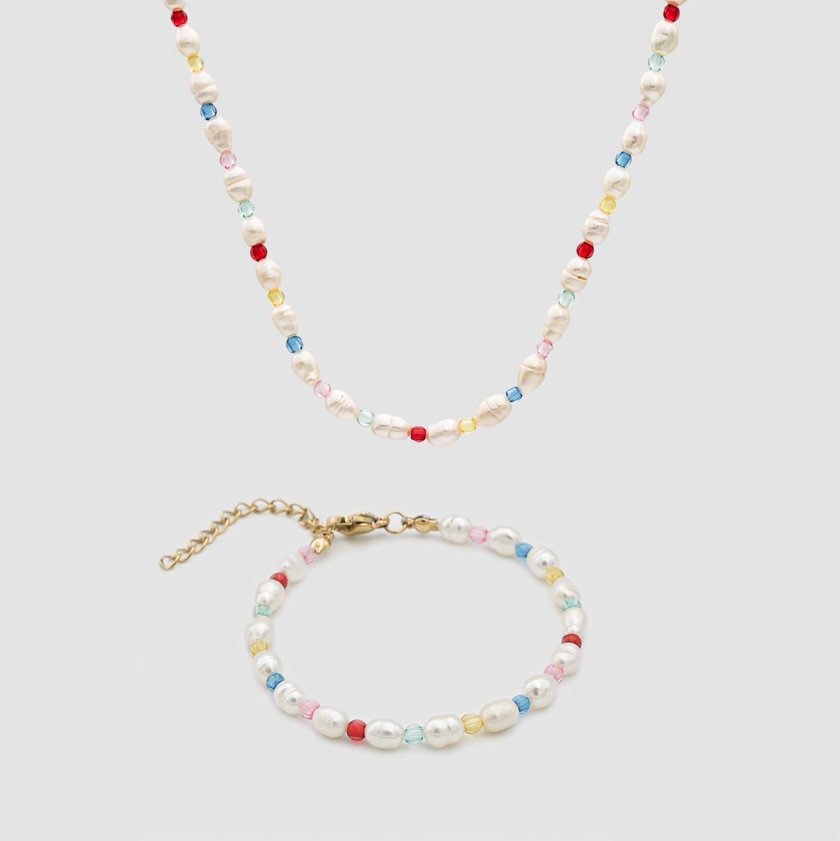 Amal Candy Pearl Set - ISMI JEWELS