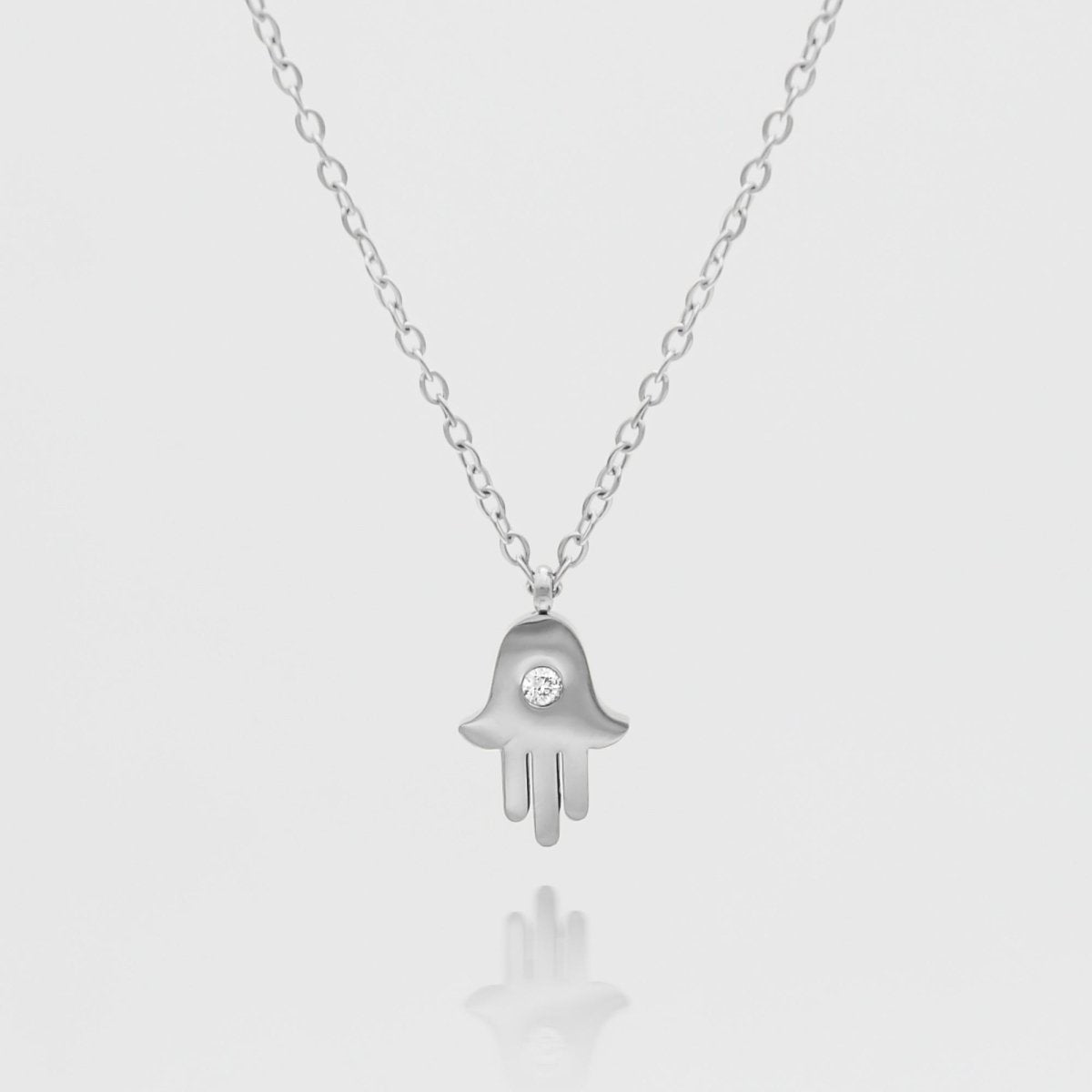 Amalie Hand of Hamsa Necklace - ISMI JEWELS
