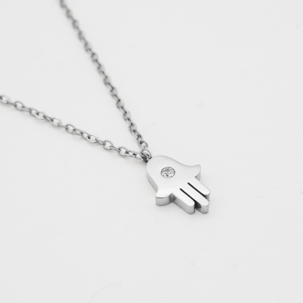 Amalie Hand of Hamsa Necklace - ISMI JEWELS