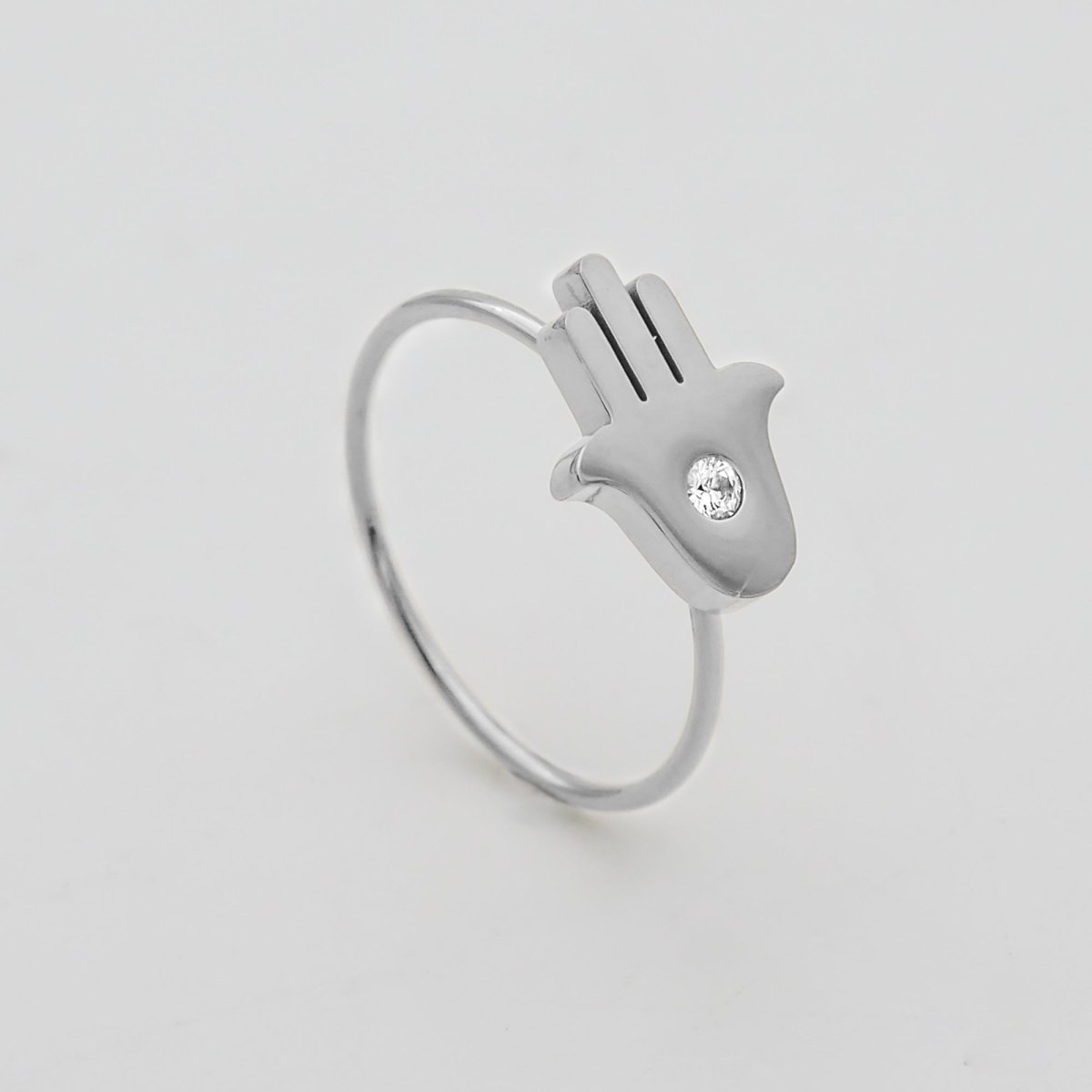 Amalie Hand of Hamsa Ring - ISMI JEWELS