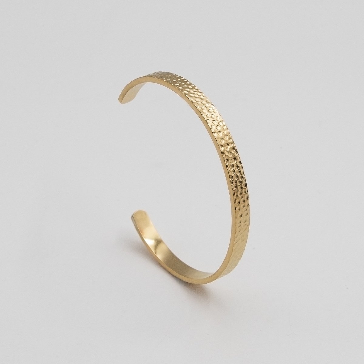 Amara Hammered Bangle - ISMI JEWELS