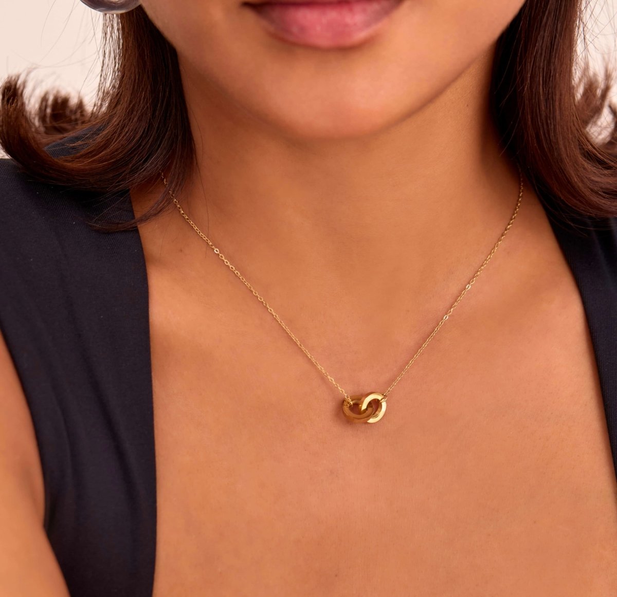 Amara Interlocking Necklace - ISMI JEWELS
