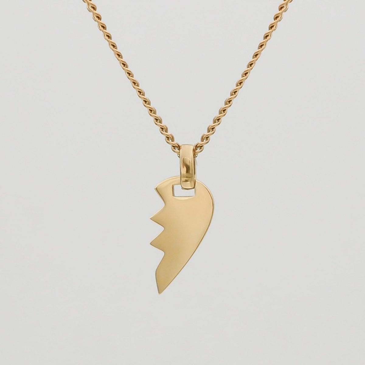 Amika Split Heart necklace - ISMI JEWELS