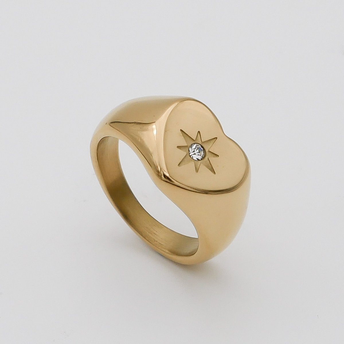 Amira Heart Starlight Ring - ISMI JEWELS