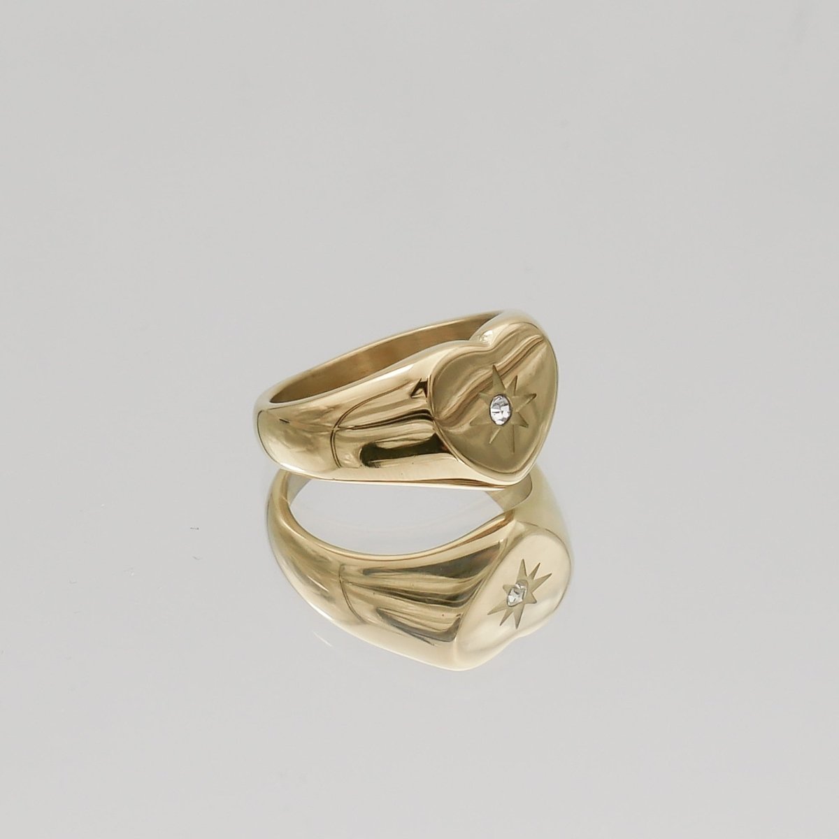 Amira Heart Starlight Ring - ISMI JEWELS