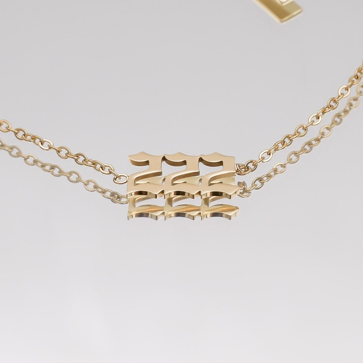 Angel Number Anklet - ISMI JEWELS