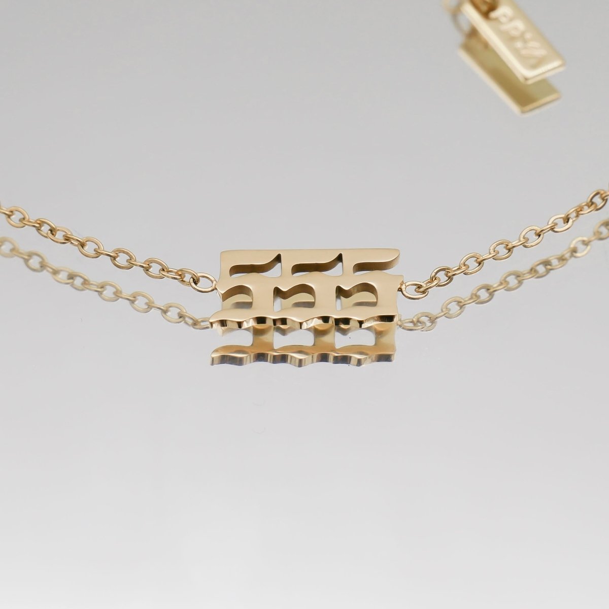 Angel Number Anklet - ISMI JEWELS
