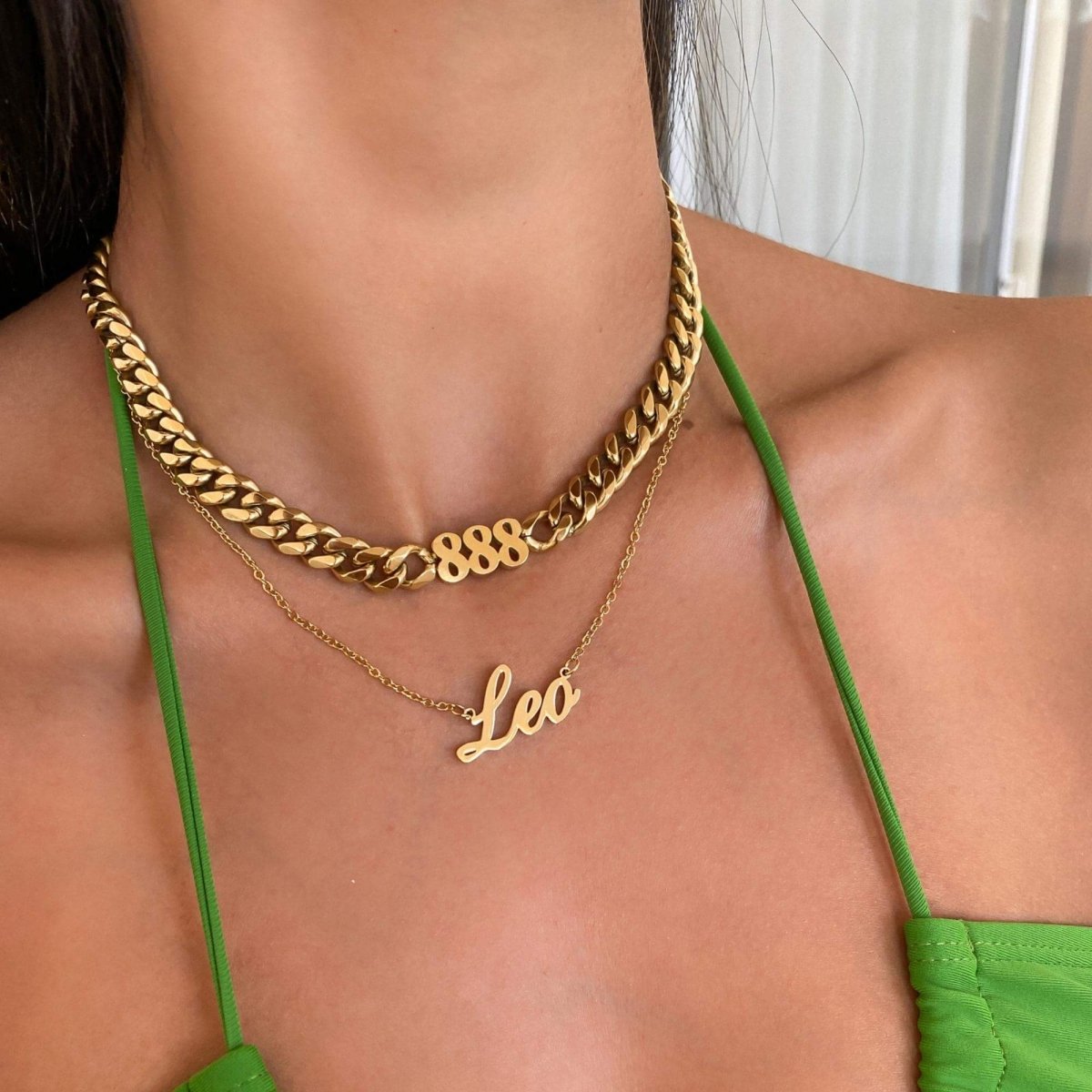 Angel Number Choker Necklace - ISMI JEWELS