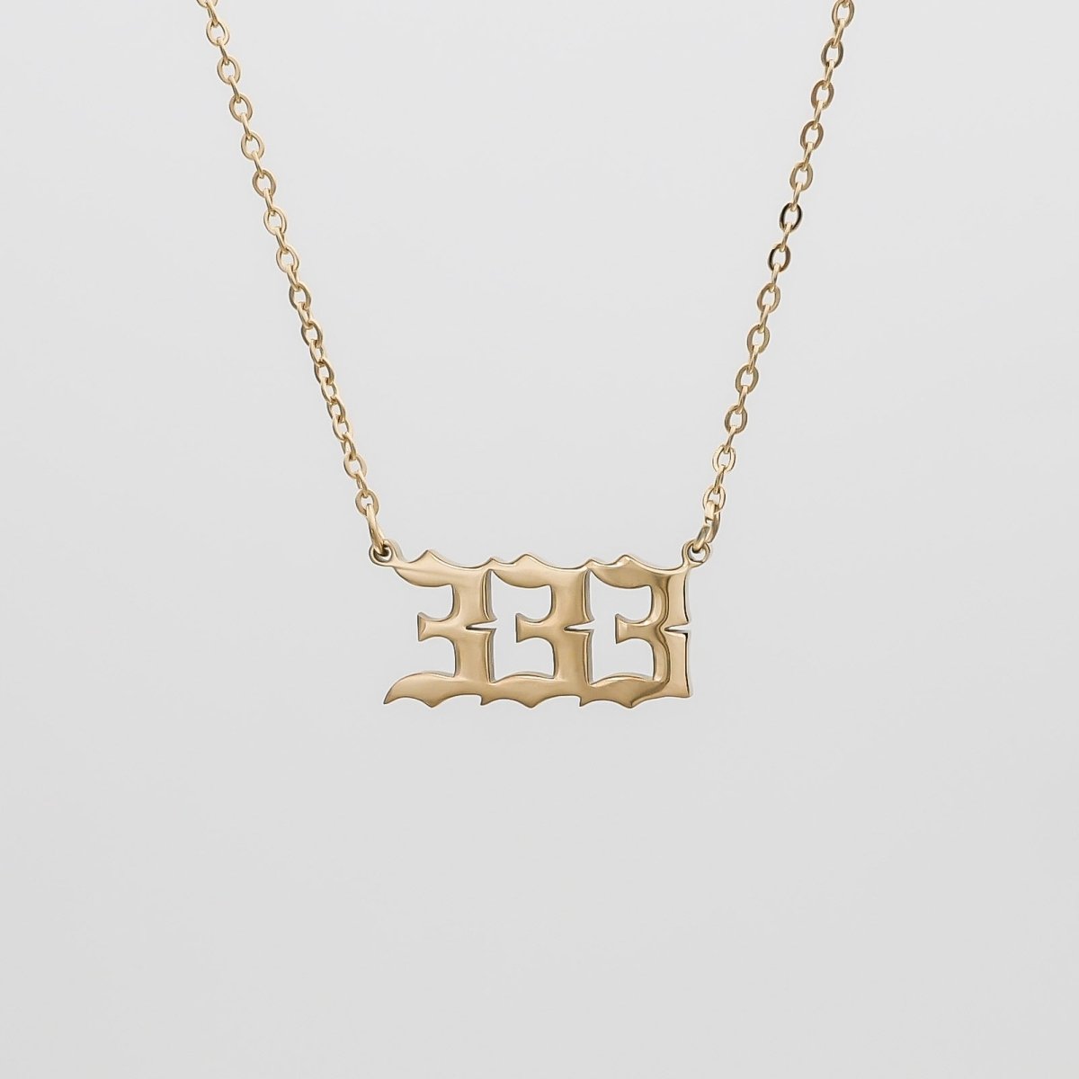 Angel Number Necklace - ISMI JEWELS