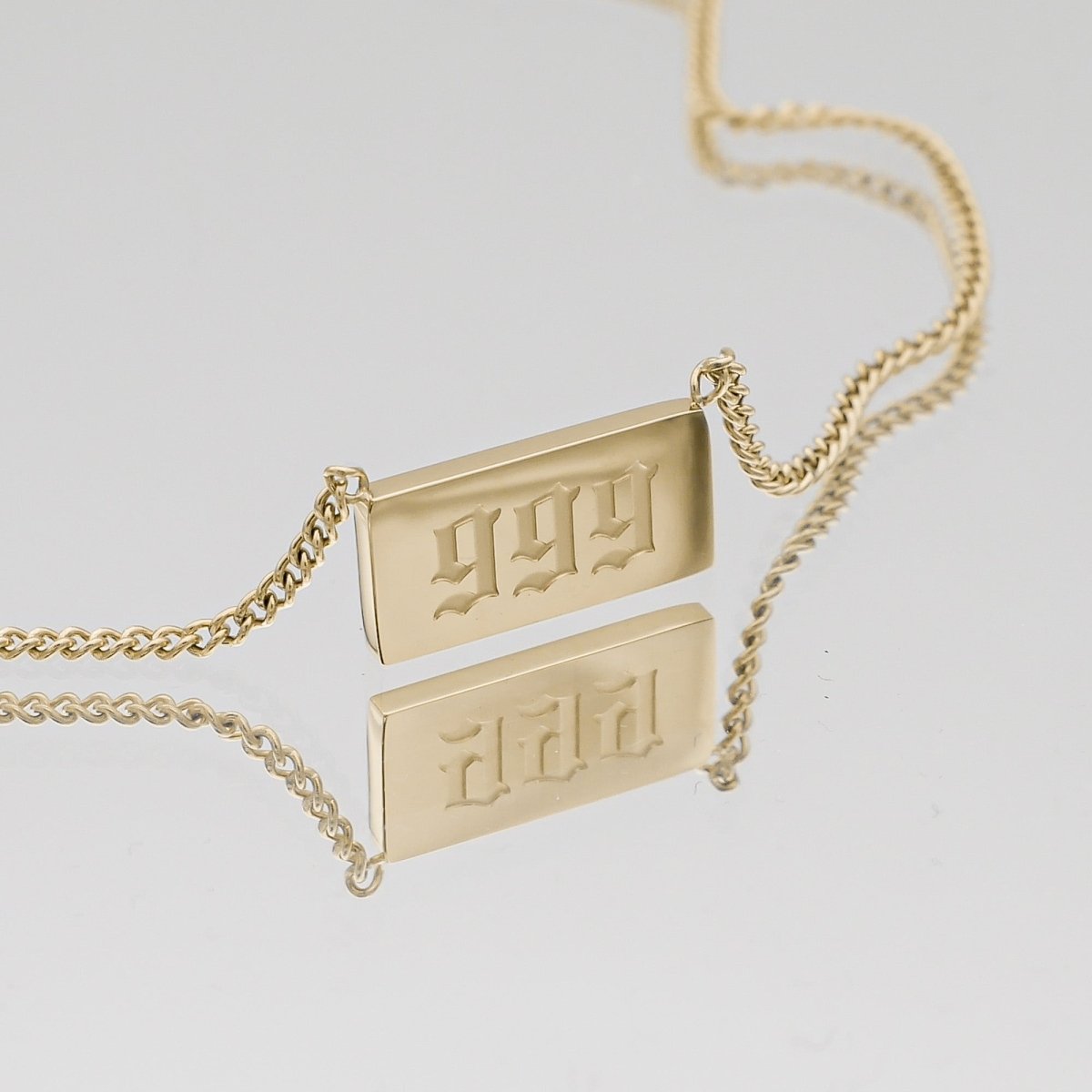 Angel Number Tablet Necklace - ISMI JEWELS