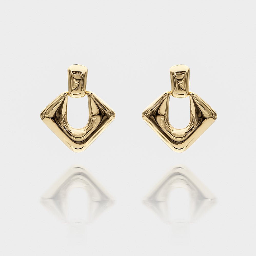 Anika Link Drop Earrings - ISMI JEWELS