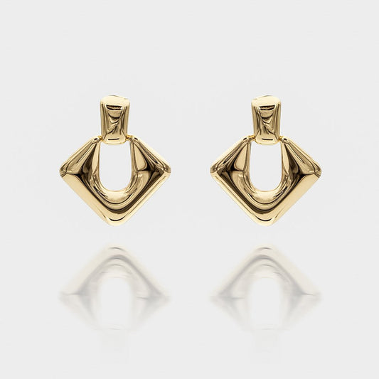 Anika Link Drop Earrings - ISMI JEWELS