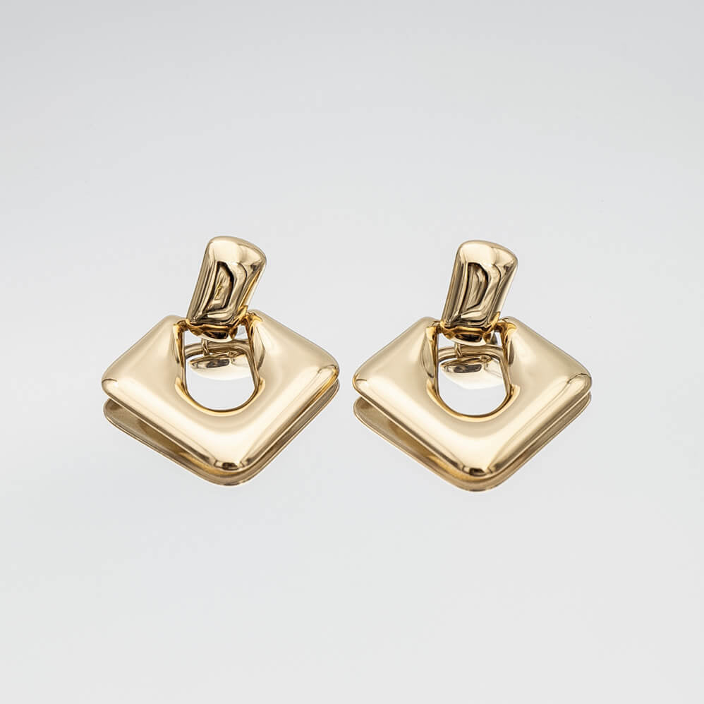 Anika Link Drop Earrings - ISMI JEWELS