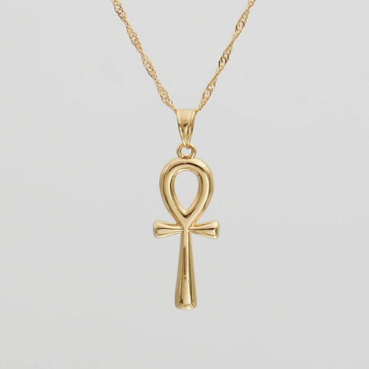 Ankh Pendant Necklace - ISMI JEWELS
