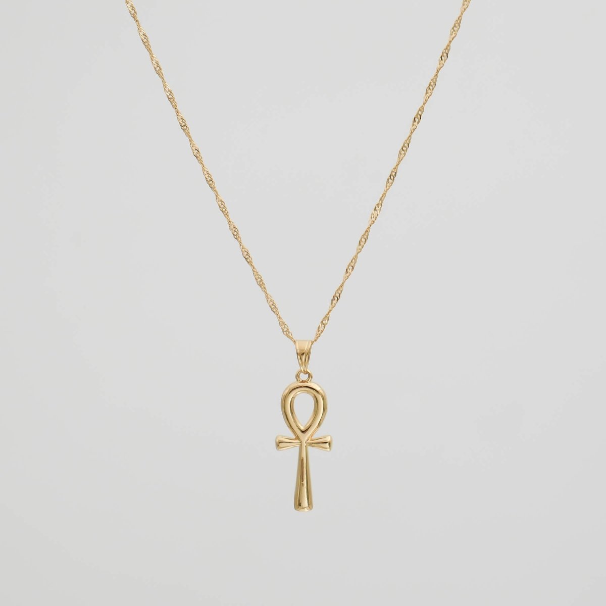 Ankh Pendant Necklace - ISMI JEWELS