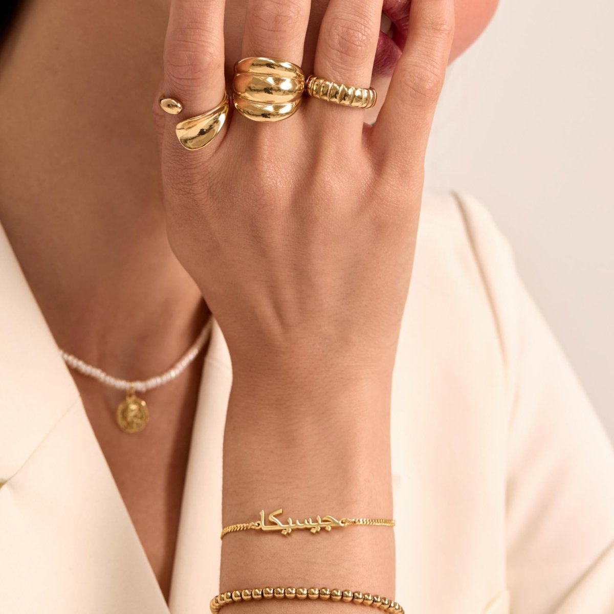 Arabic Custom Name Bracelet - ISMI JEWELS