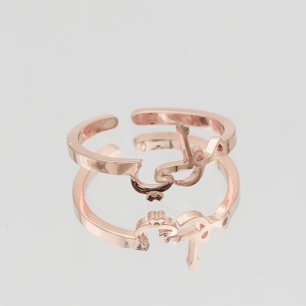 Arabic Custom Name Ring - ISMI JEWELS