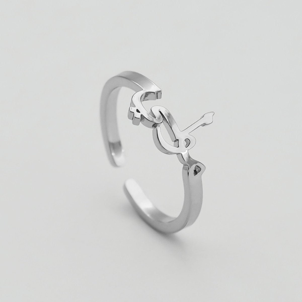 Arabic Custom Name Ring - ISMI JEWELS