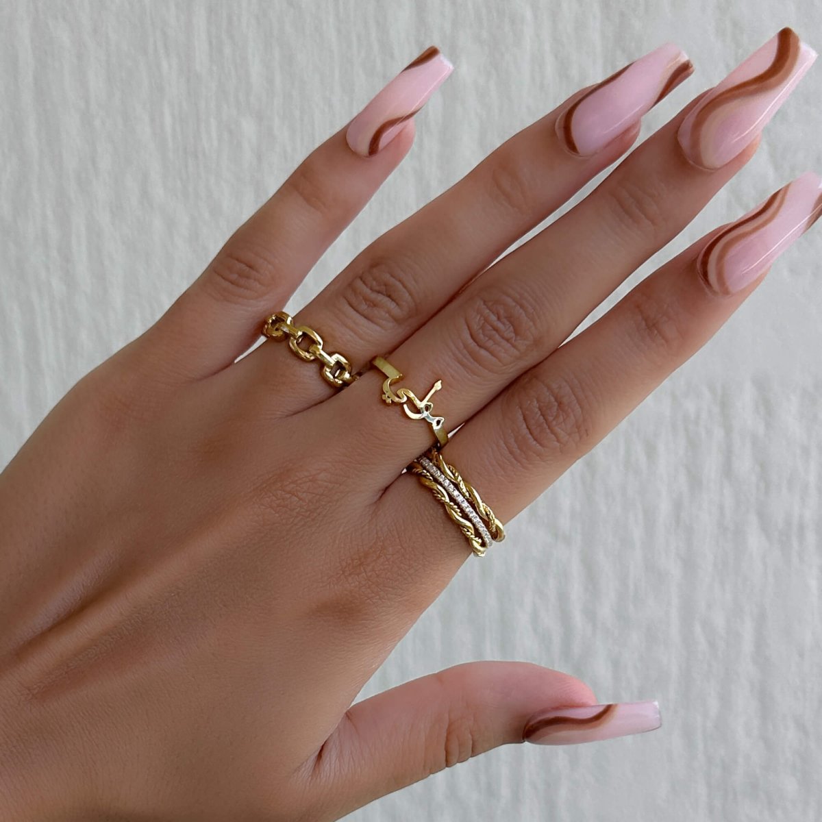 Arabic Custom Name Ring - ISMI JEWELS