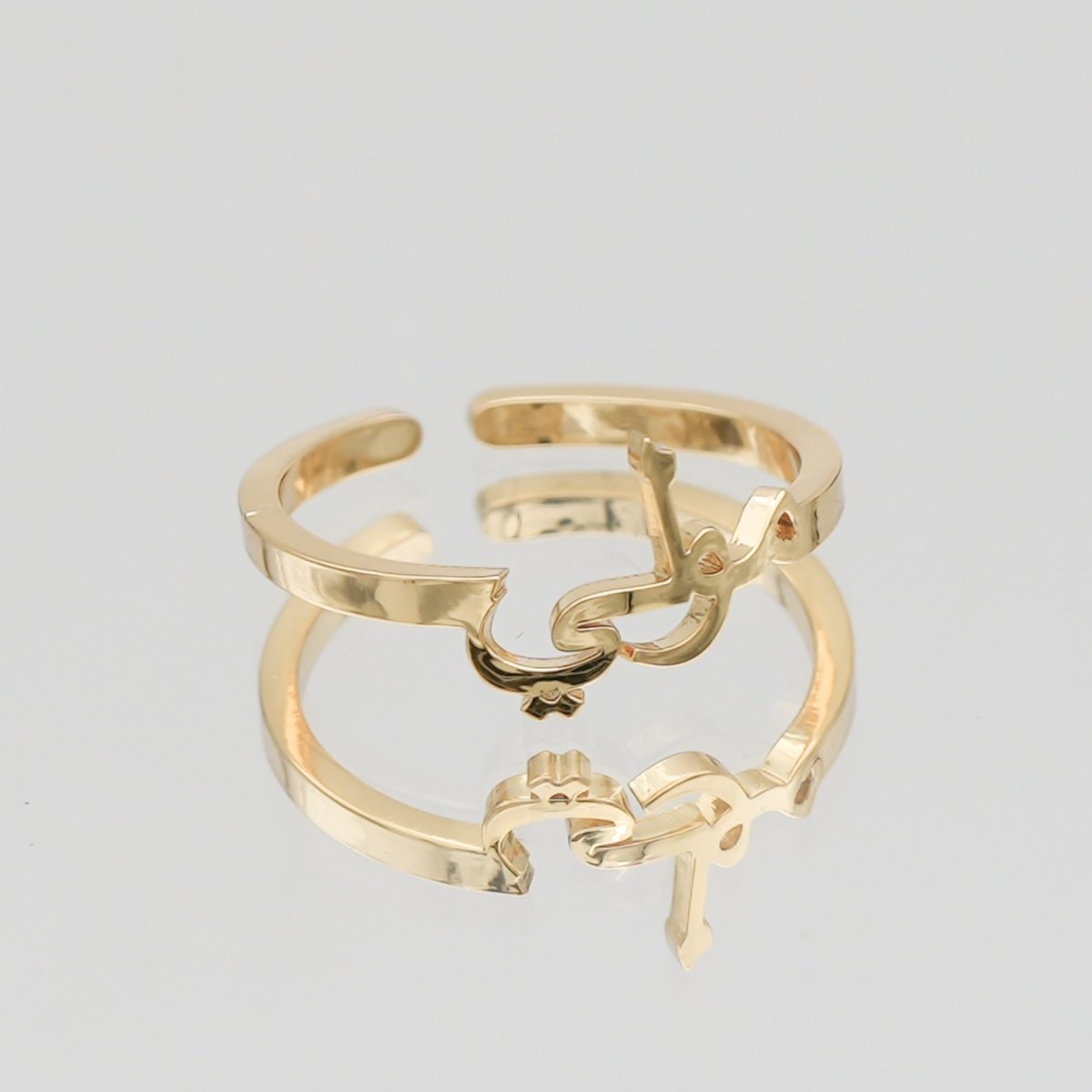 Arabic Custom Name Ring - ISMI JEWELS