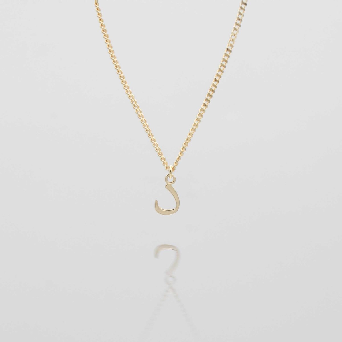 Arabic Initial Necklace - ISMI JEWELS