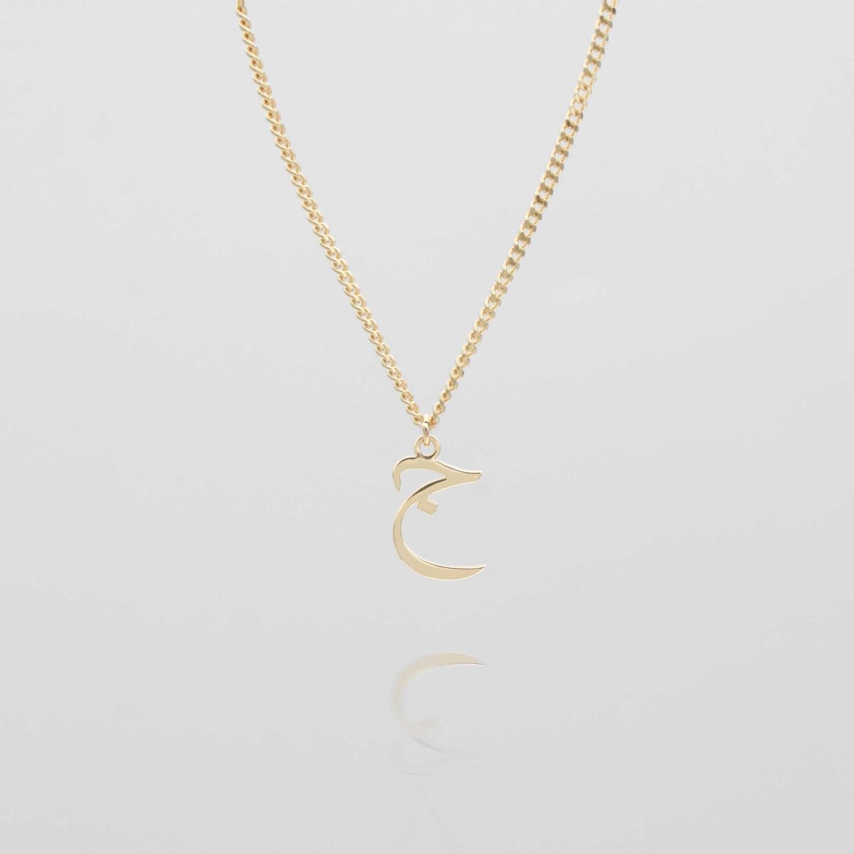 Arabic Initial Necklace - ISMI JEWELS