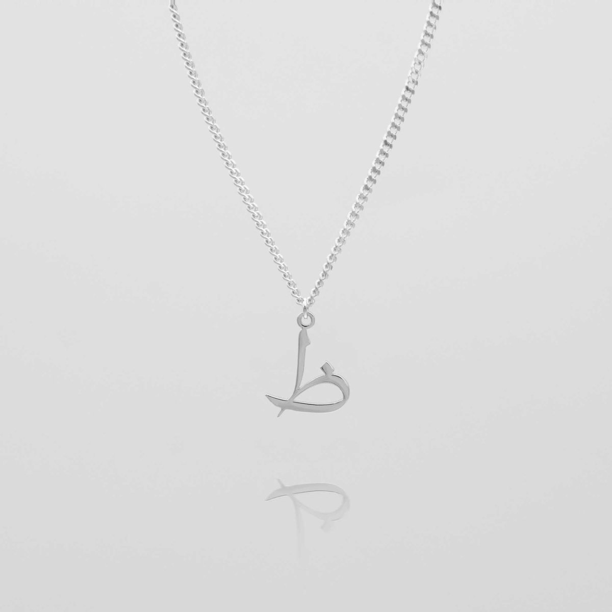 Arabic Initial Necklace - ISMI JEWELS