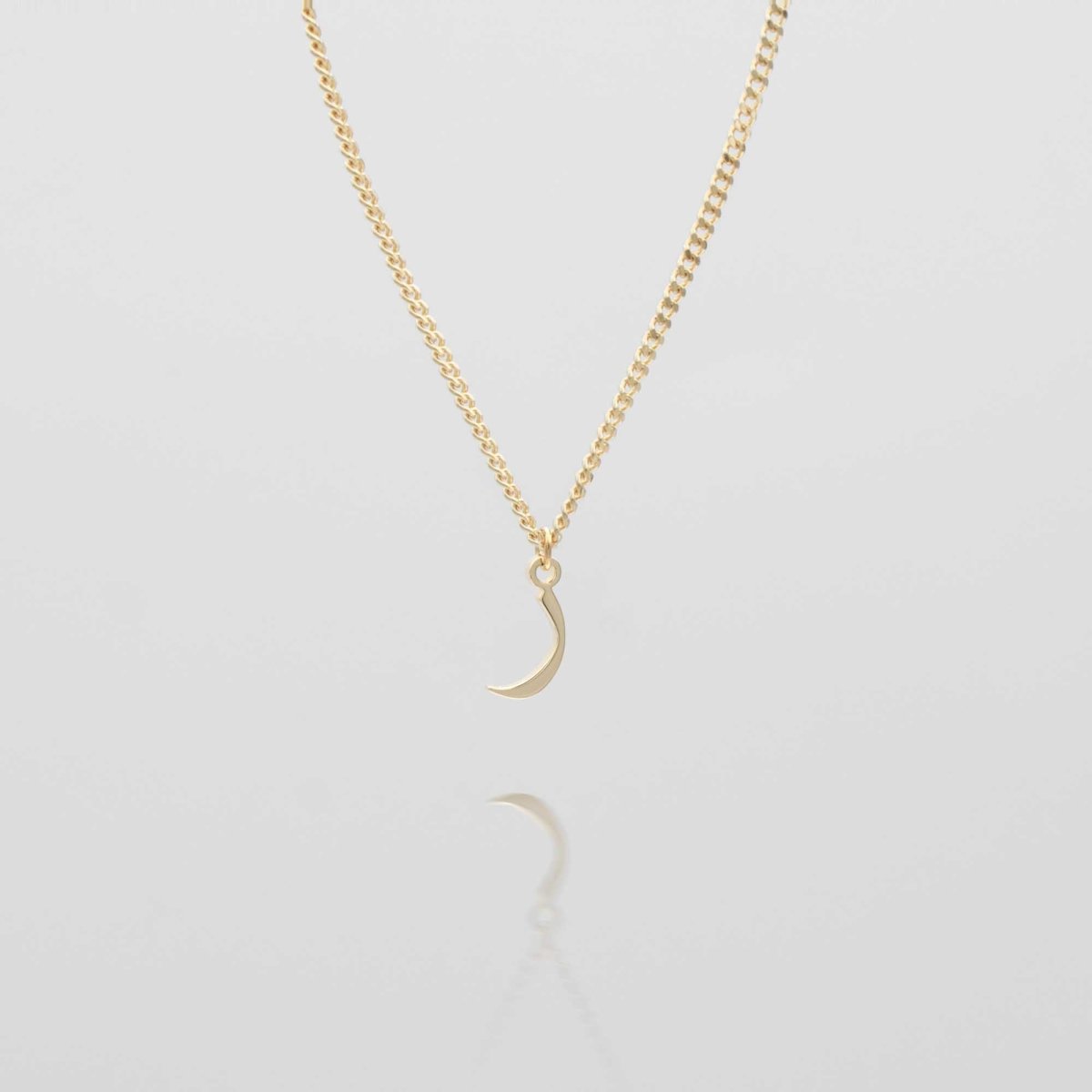 Arabic Initial Necklace - ISMI JEWELS