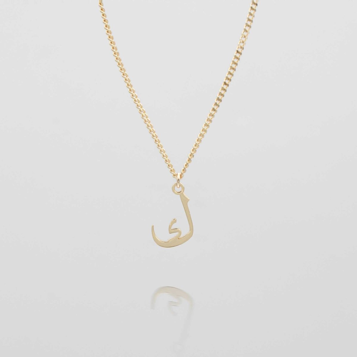 Arabic Initial Necklace - ISMI JEWELS