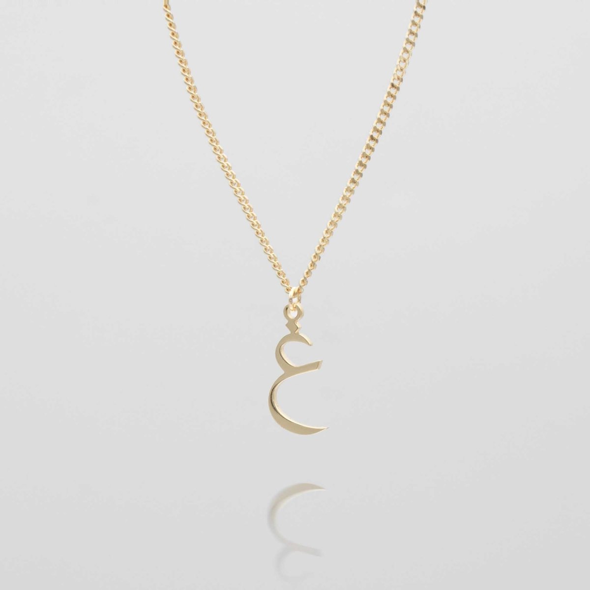 Arabic Initial Necklace - ISMI JEWELS