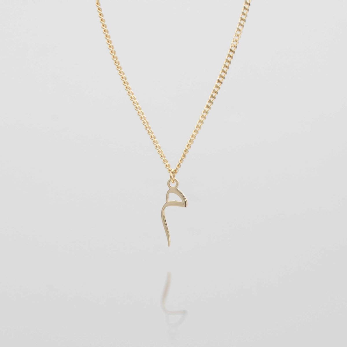 Arabic Initial Necklace - ISMI JEWELS