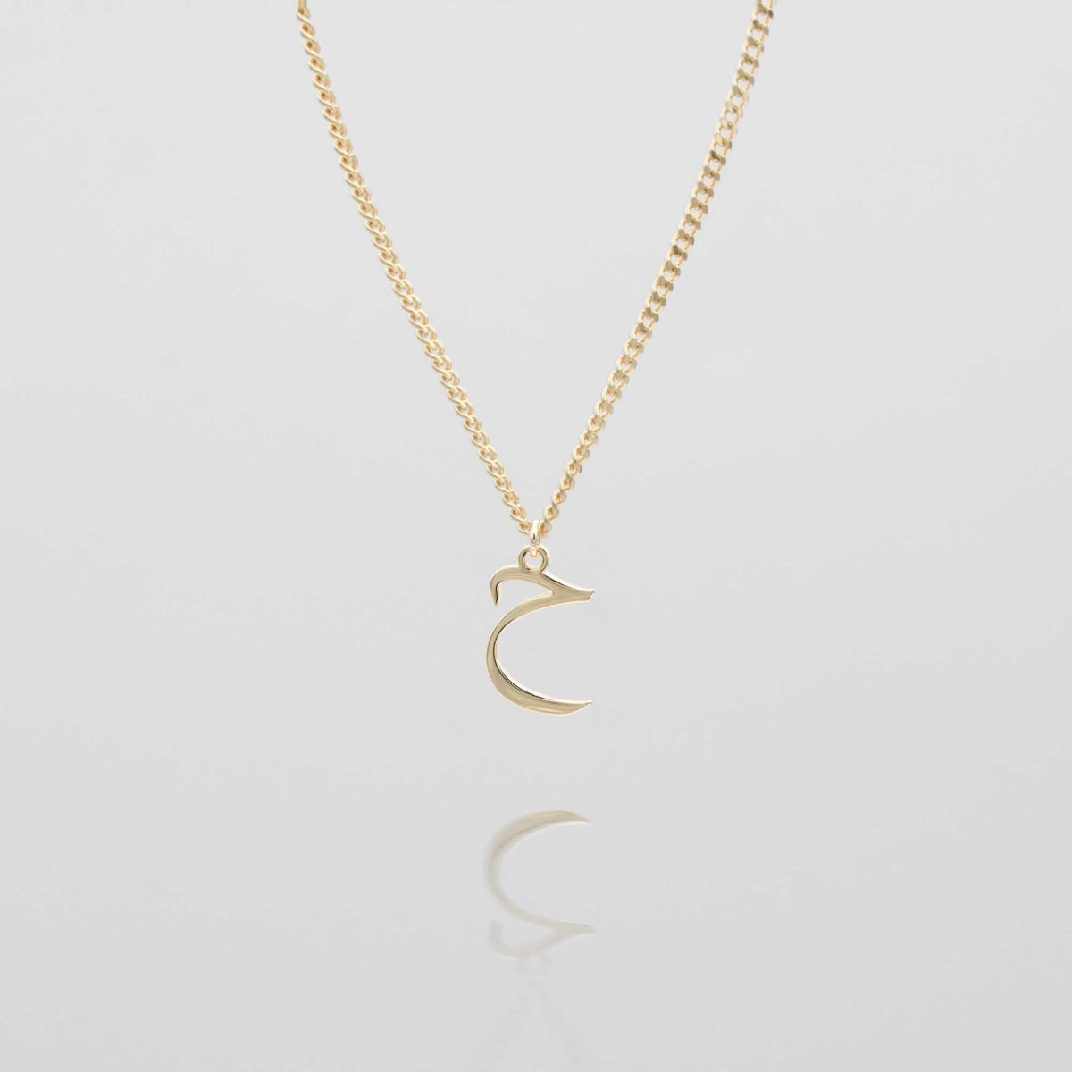 Arabic Initial Necklace - ISMI JEWELS