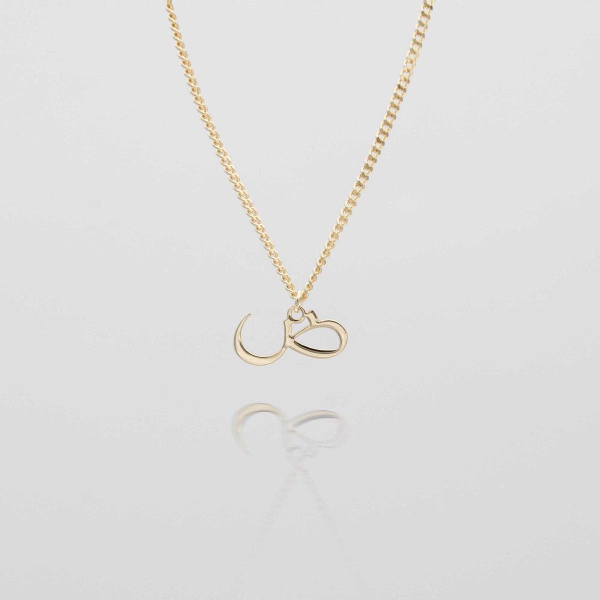 Arabic Initial Necklace - ISMI JEWELS