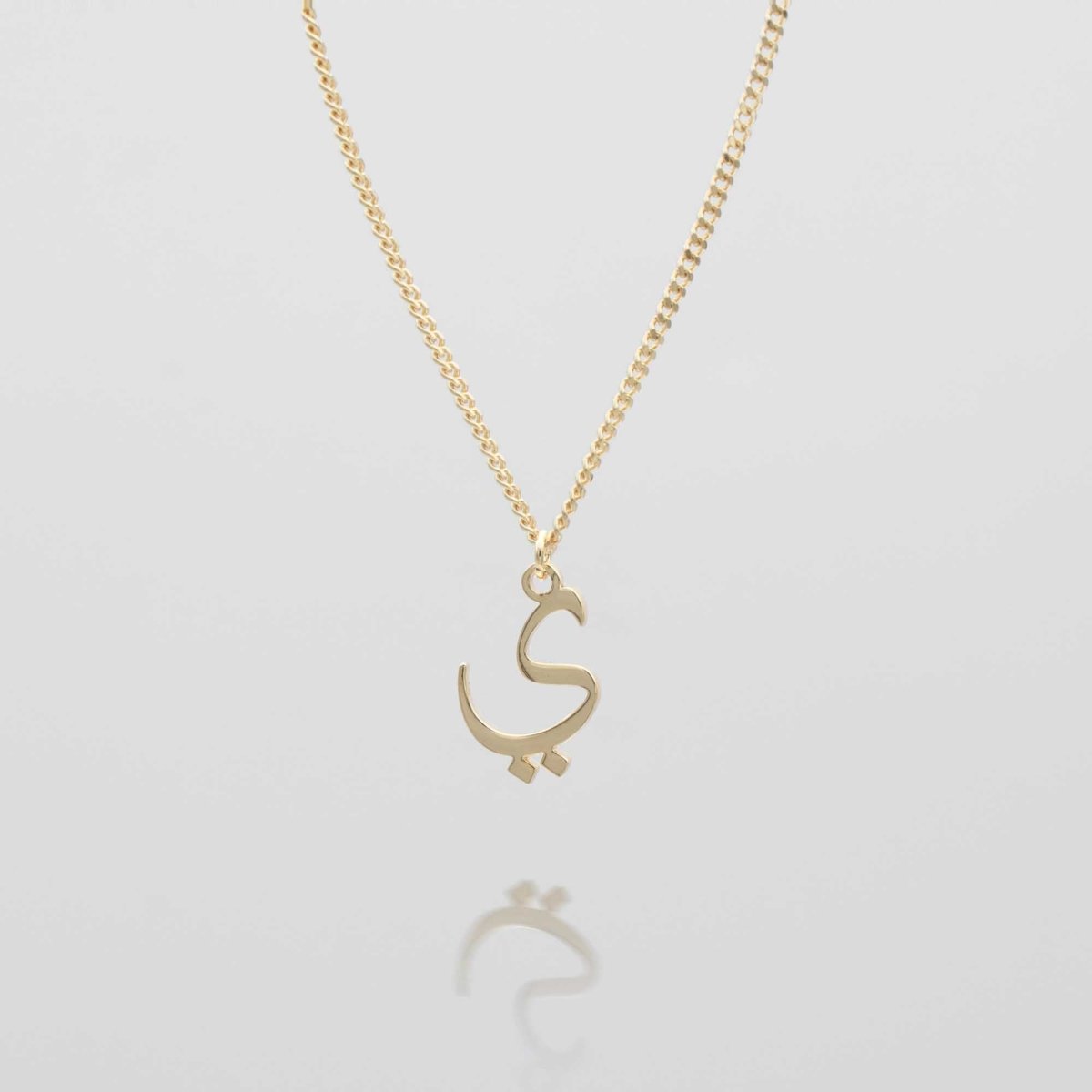 Arabic Initial Necklace - ISMI JEWELS