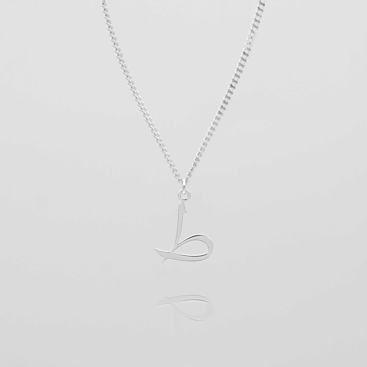 Arabic Initial Necklace - ISMI JEWELS